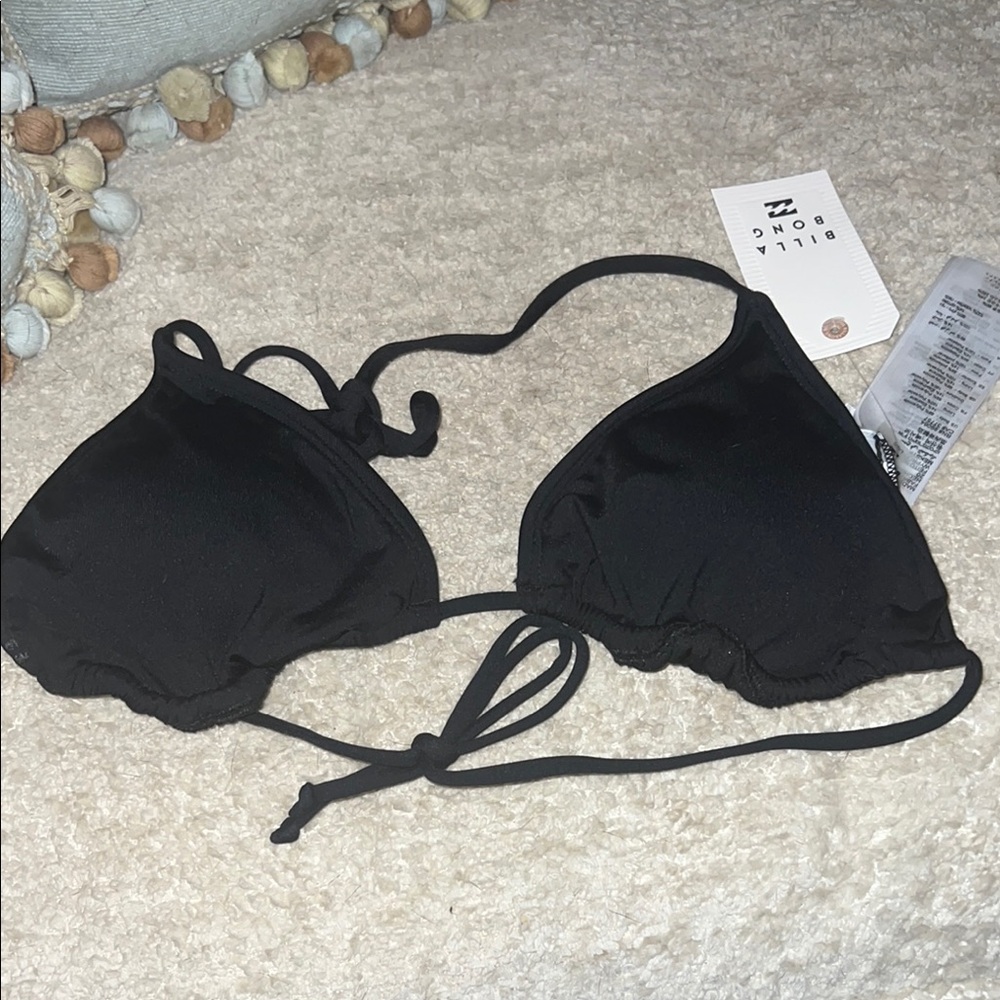 Billabong Black Bikini Top